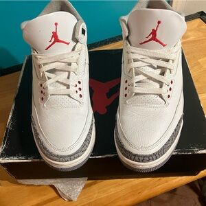 Size 11 Jordan 3 Retro Reimagined. Used in good condition.
